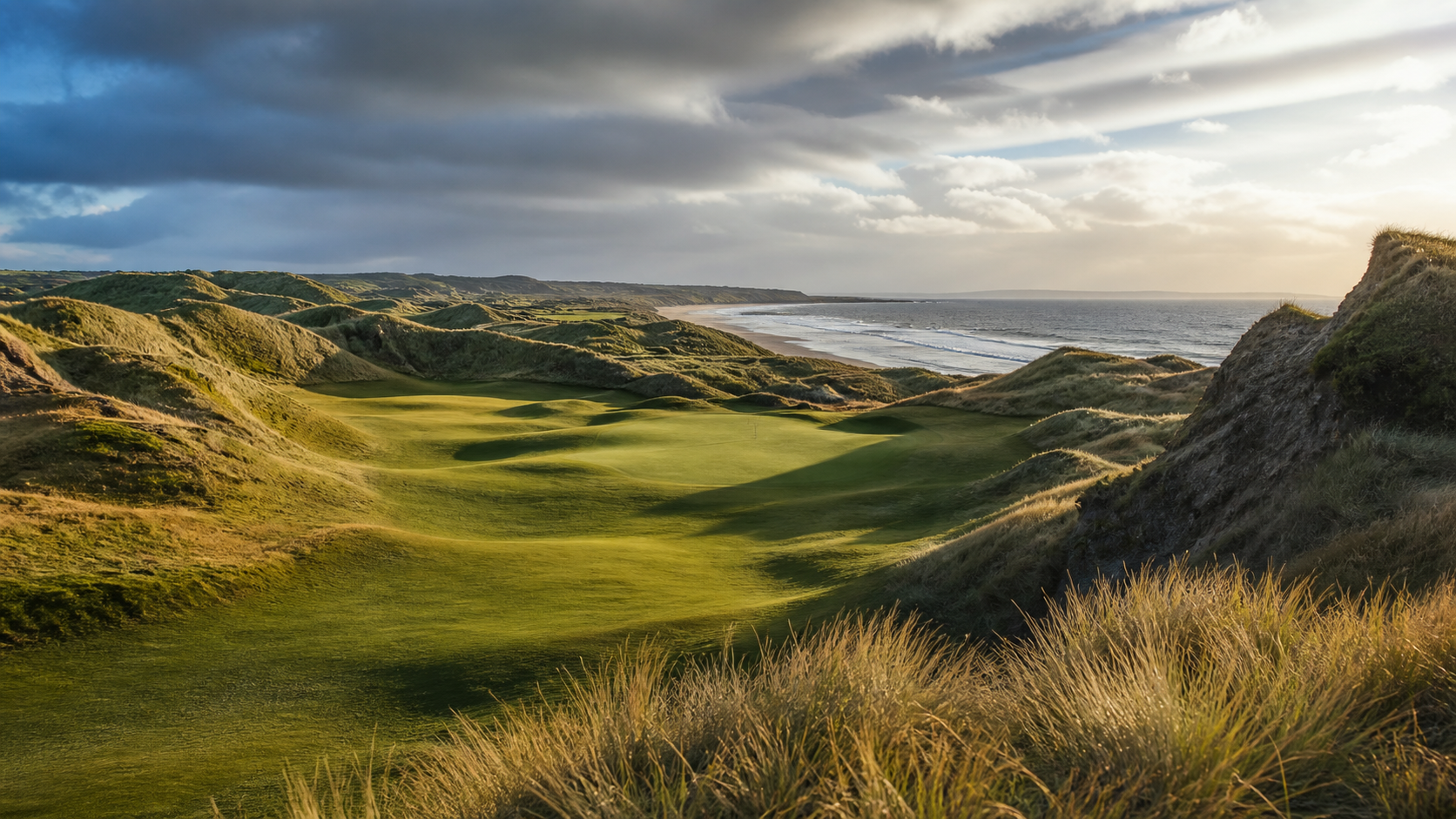 Ballybunion inspired golf course