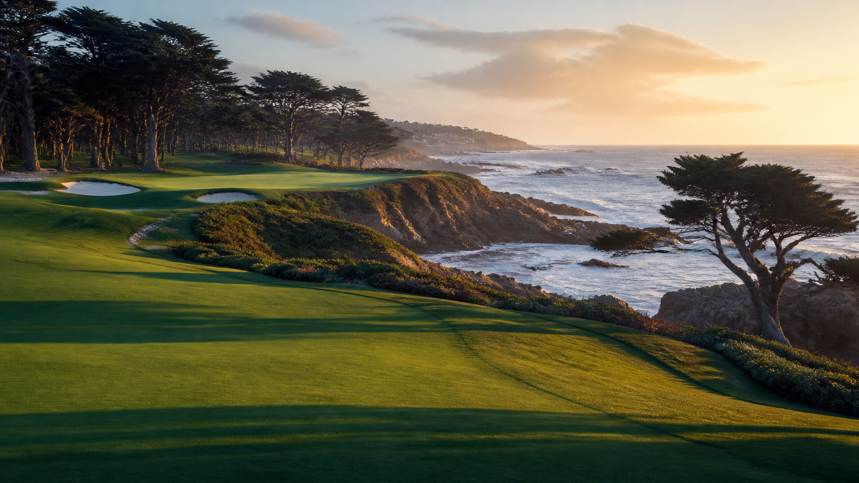 Cypress Point inspired golf course