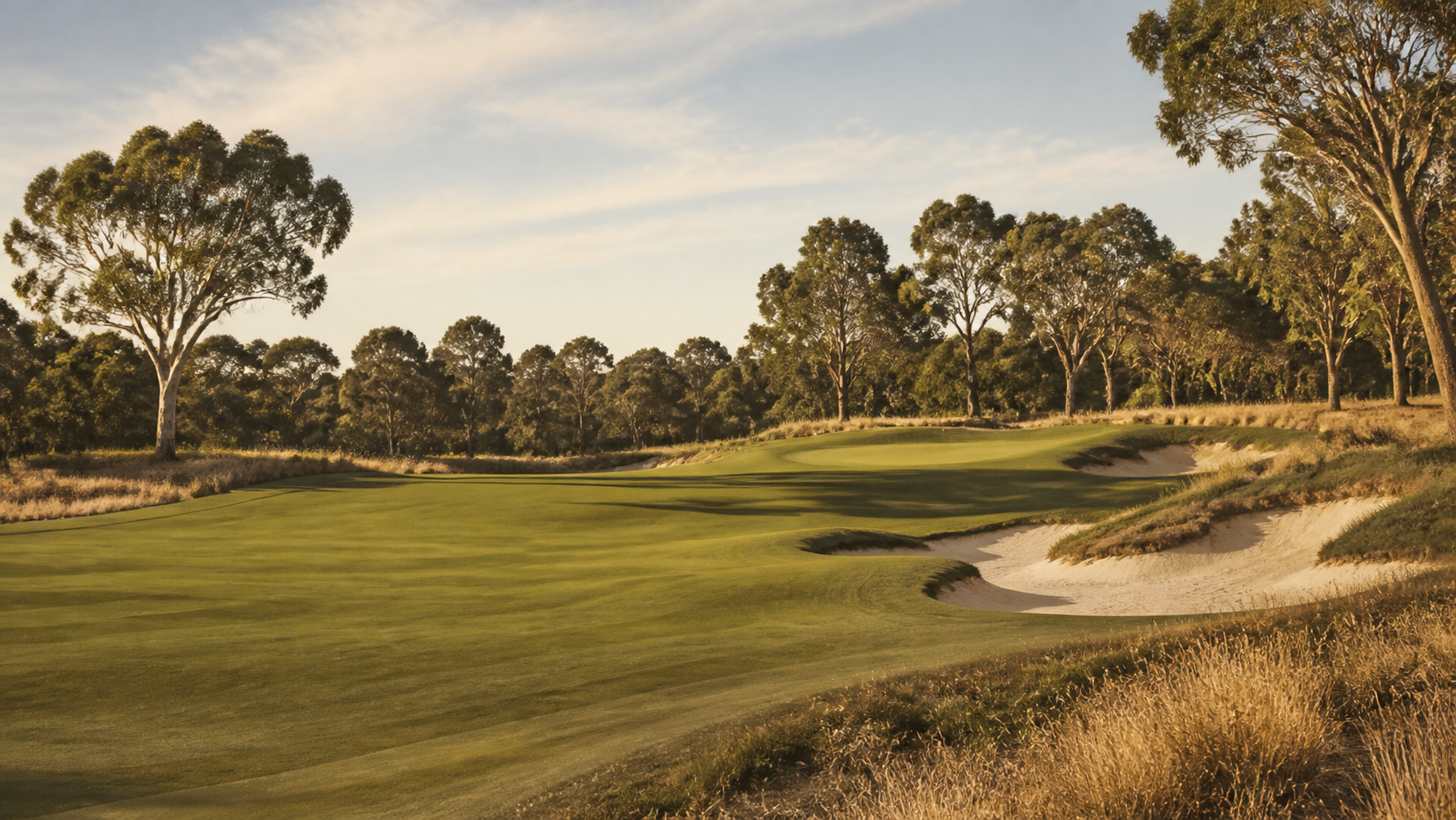 Royal Melbourne inspired golf course