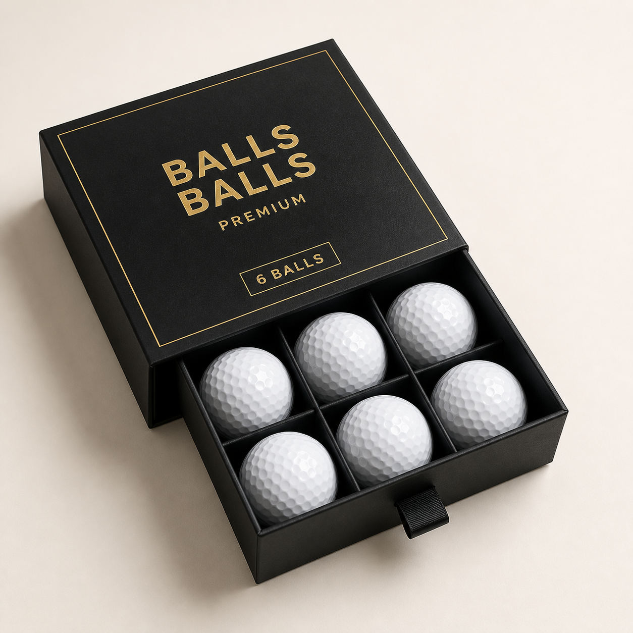 BALLS BALLS Premium 6 ball sliding box